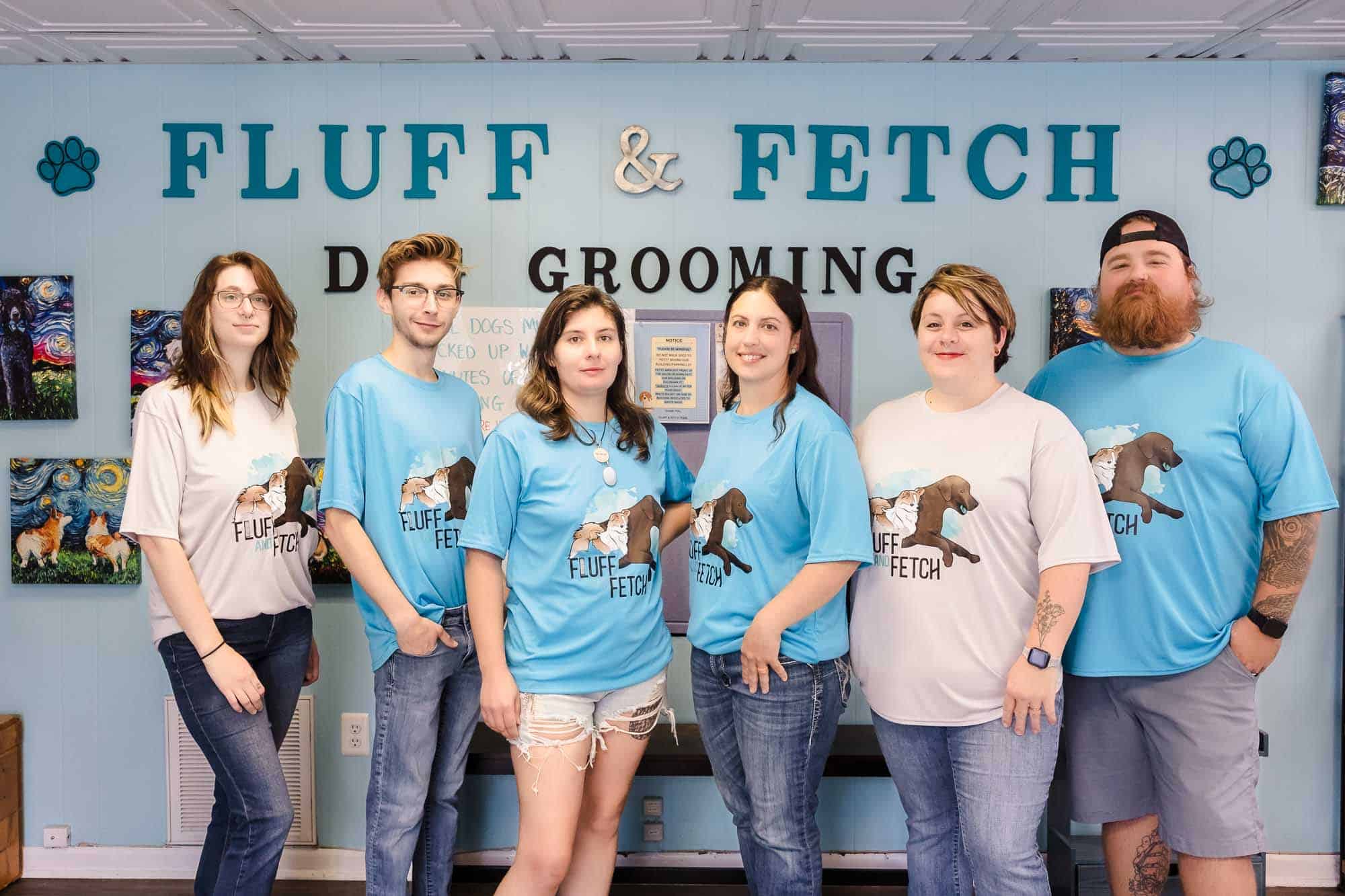 Fluff and Fetch team